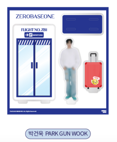 ZEROBASEONE - ACRYLIC STAND(PARK GUNWOOK)_THE MOVING SEOUL POP-UP STORE MD