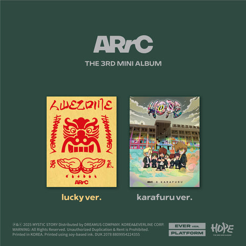 [PRE-ORDER] ARrC - 3rd mini album [HOPE] (PLATFORM Ver.) (2 TYPES Random)