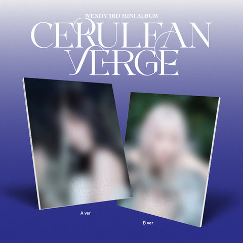 [PRE-ORDER] WENDY - 3rd mini album [Cerulean Verge] (Photobook Ver.) (2 TYPES Random)