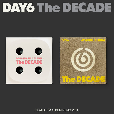 [PRE-ORDER] DAY6 - 4th Full Album [The DECADE] (PLATFORM ALBUM NEMO ver.) (2 TYPES Random)