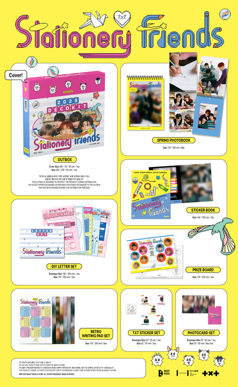 [PRE-ORDER] TXT - TOMORROW X TOGETHER 2025 DECO KIT