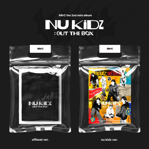 [PRE-ORDER] ARrC - nu kidz: out the box (2 TYPES Random)