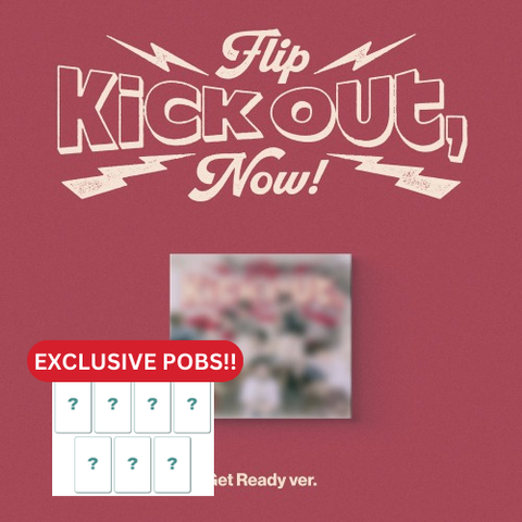 [PRE-ORDER] KickFlip - 2nd mini album [Kick Out, Flip Now!] (Digipack Ver.) (+soundwave P.O.B)