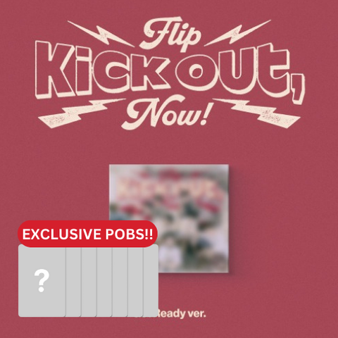 [PRE-ORDER] KickFlip - 2nd mini album [Kick Out, Flip Now!] (Digipack Ver.) (+MAKESTAR P.O.B)