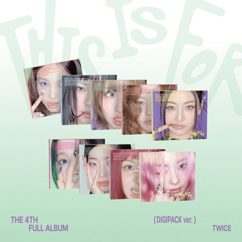 [PRE-ORDER] TWICE - 4th Full Album [THIS IS FOR] (DIGIPACK ver.)