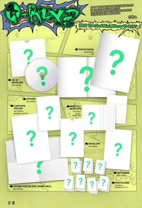 [SFKOREA] NEXZ - 2nd mini album [O-RLY?] (STANDARD Ver.)