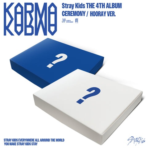 [PRE-ORDER] Stray Kids - 4th Full Album [KARMA] (2 TYPES Random)