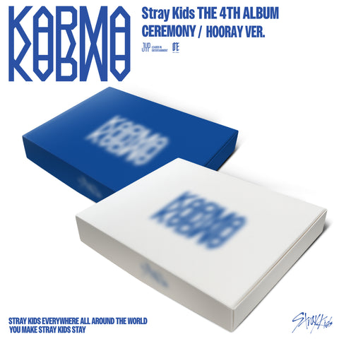 [PRE-ORDER] Stray Kids - 4th Full Album [KARMA] (2 TYPES Random)