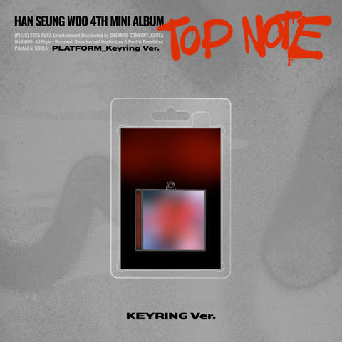 [PRE-ORDER] HAN SEUNG WOO - 4th mini album [TOP NOTE] (PLATFORM_Keyring Ver.)