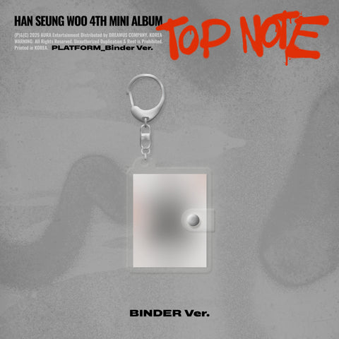 [PRE-ORDER] HAN SEUNG WOO - 4th mini album [TOP NOTE] (PLATFORM_Binder Ver.)