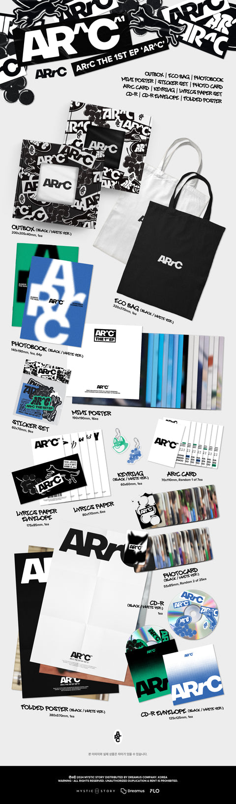 [SFKOREA] ARrC - 1ST MINI ALBUM [AR^C]