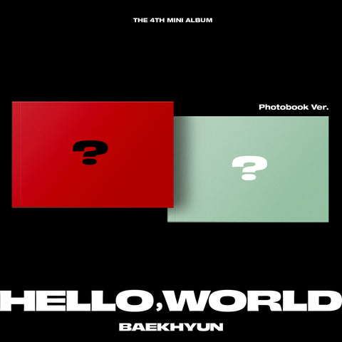 [SFKOREA] BAEKHYUN - 4TH MINI ALBUM [Hello, World] (Photobook Ver.)