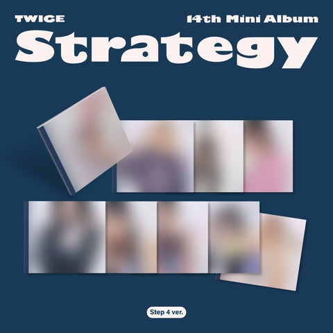 [PRE-ORDER] TWICE - 14th Mini Album [STRATEGY] (Step 4 Ver.)