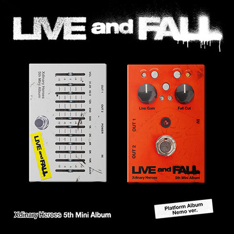 [PRE-ORDER] Xdinary Heroes - 5th Mini Album [LIVE and FALL] (Platform Ver.)