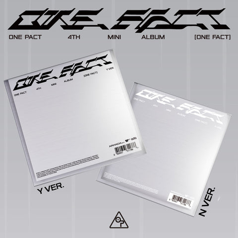 [SFKOREA] ONE PACT - 4th mini album [ONE FACT] (2 TYPES Random)