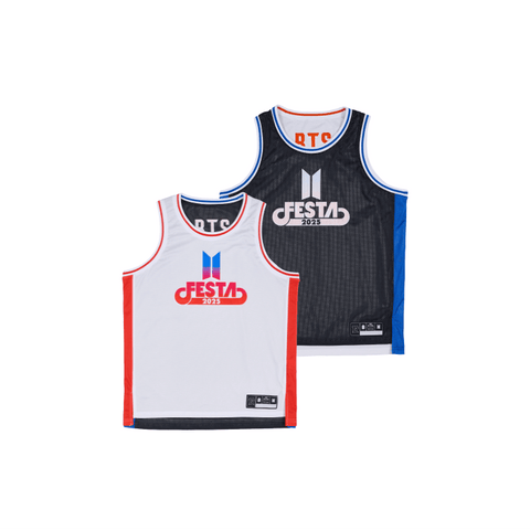 [PRE-ORDER] BTS - OFFICIAL MD [2025 BTS FESTA x Weverse] REVERSIBLE BASKETBALL UNIFORM