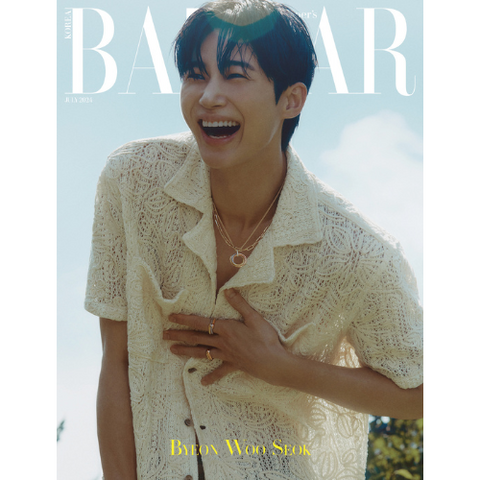 BAZAAR 2024.07 x BEON WOO SEOK A TYPE