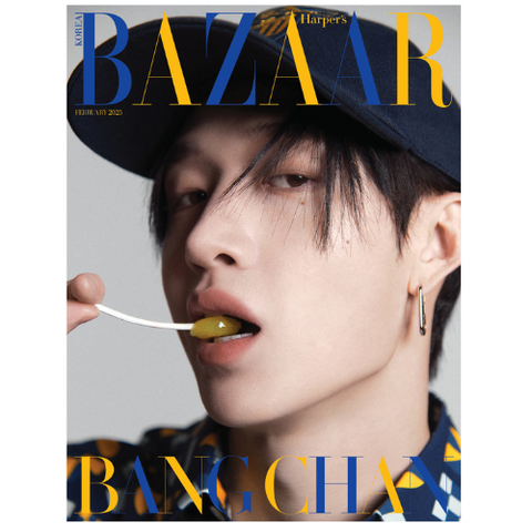 [PRE-ORDER] BAZAAR 2025.02 x Stray Kids BANGCHAN A TYPE