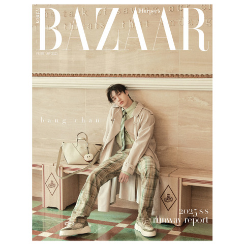 [PRE-ORDER] BAZAAR 2025.02 x Stray Kids BANGCHAN B TYPE