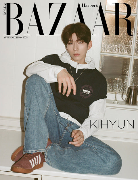 [PRE-ORDER] BAZAAR 2025 AUTUMN EDITION x MONSTA X KIHYUN C TYPE