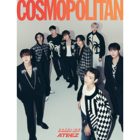 [SFKOREA] COSMOPOLITAN 2024.07 x ATEEZ B TYPE (GROUP)