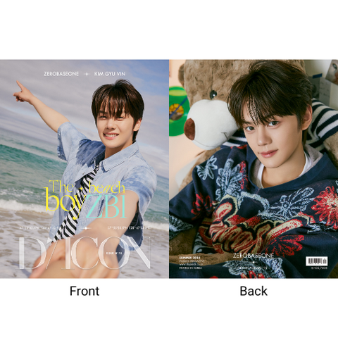 [SFKOREA] DICON VOLUME N°15 ZEROBASEONE : The beach boyZB1 (KIM GYU VIN)