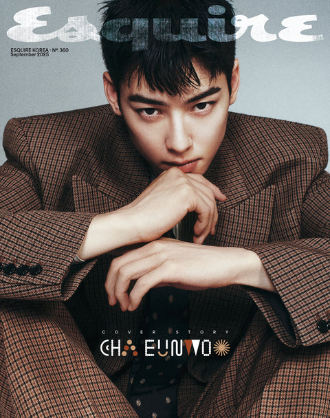 [PRE-ORDER] ESQUIRE 2025.09 x CHA EUN WOO A TYPE