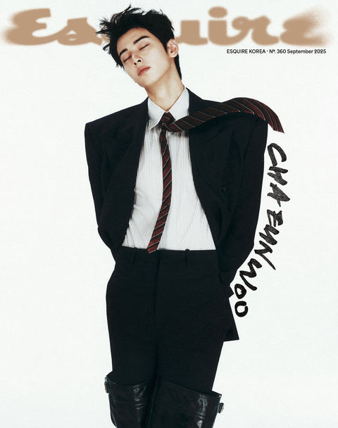 [PRE-ORDER] ESQUIRE 2025.09 x CHA EUN WOO B TYPE