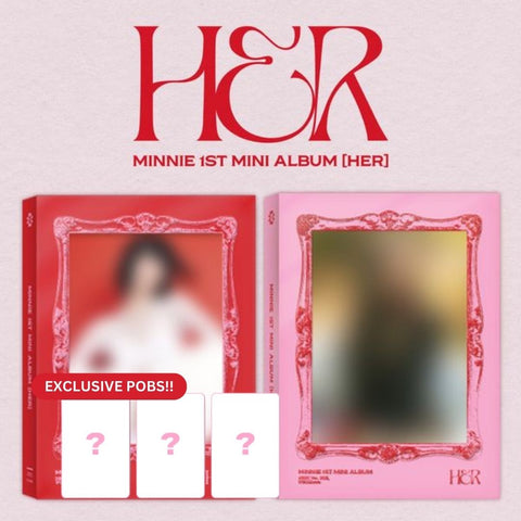 [SFKOREA] Minnie ((G)I-DLE) - 1st mini album [HER] (+Soundwave P.O.B)