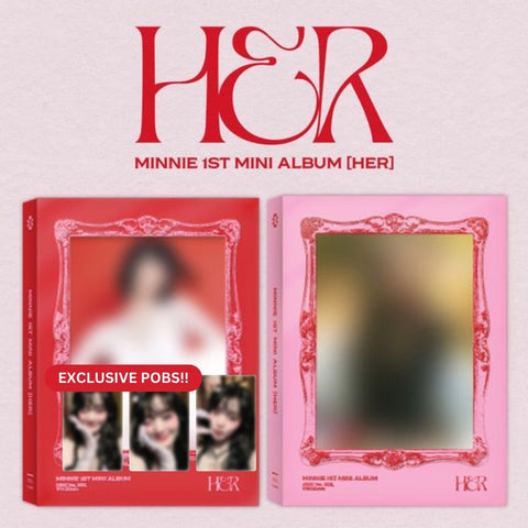 [SFKOREA] Minnie ((G)I-DLE) - 1st mini album [HER] (+Hellolive P.O.B)