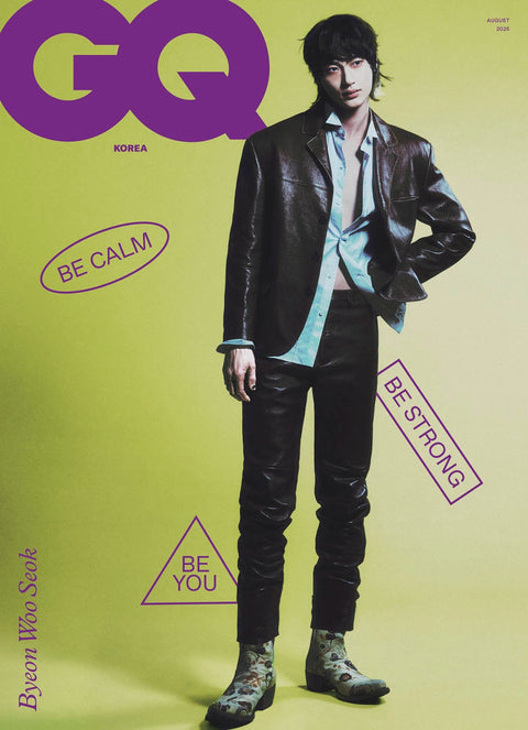 [PRE-ORDER] GQ 2025.08 x BYEON WOO SEOK A TYPE