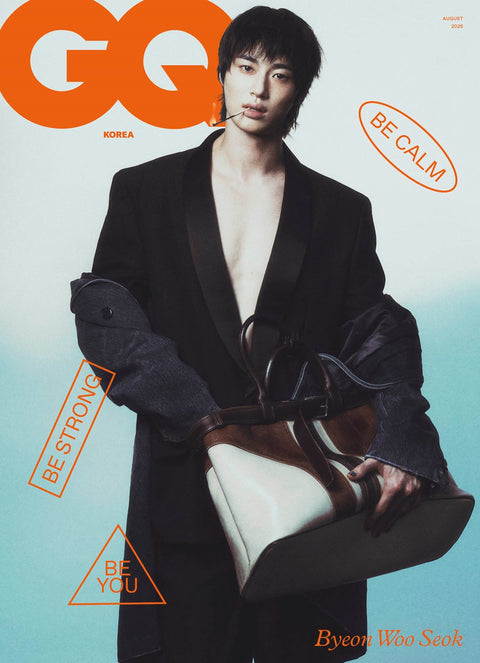 [PRE-ORDER] GQ 2025.08 x BYEON WOO SEOK E TYPE