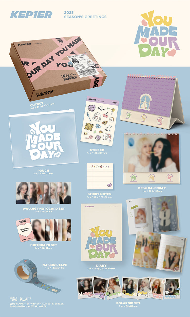 KEP1ER - Kep1er 2025 SEASON'S GREETINGS [YOU MADE OUR DAY