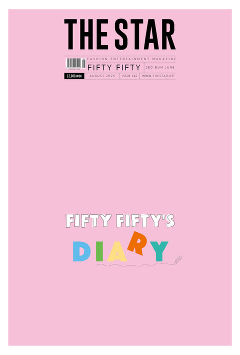 [PRE-ORDER] THE STAR 2025.08 x FIFTY FIFTY A TYPE (+ P.O.B)