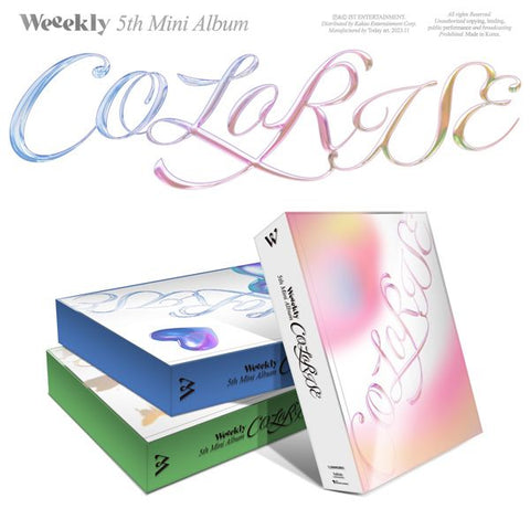 [SFKOREA] Weeekly - 5th Mini Album [ColoRise] (Random Ver.)