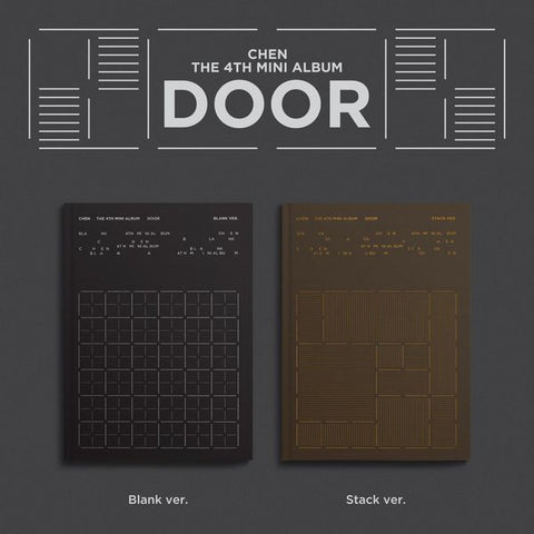 [PRE-ORDER] CHEN - 4TH MINI ALBUM [DOOR] (Random Ver.)