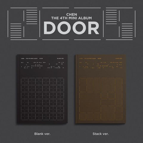 [SFKOREA] CHEN - 4TH MINI ALBUM [DOOR] (Random Ver.)