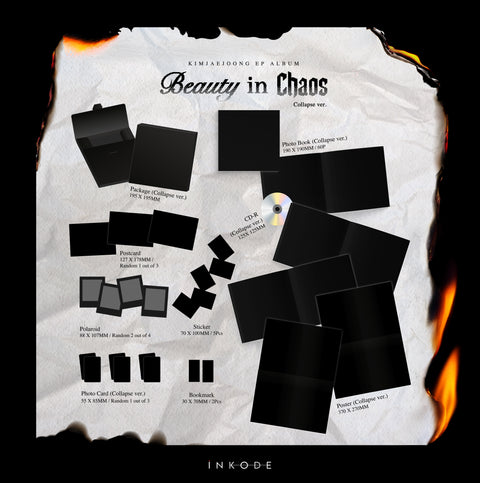 [PRE-ORDER] KIM JAE JOONG - [Beauty in Chaos] (Photobook Album] (+MAKESTAR P.O.B)