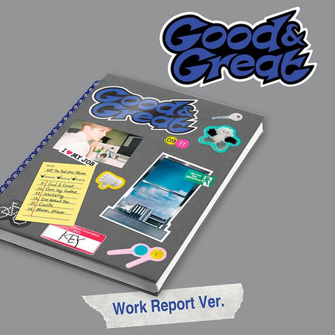 KEY - 2ND MINI ALBUM [Good & Great] (Work Report Ver.)