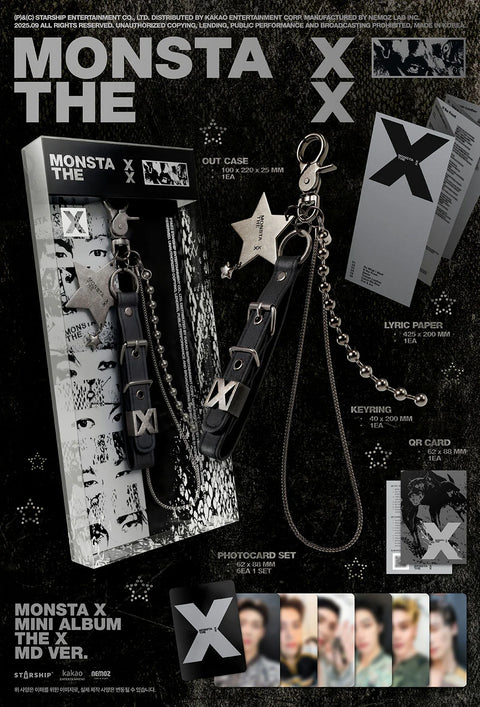 [PRE-ORDER] MONSTA X - 13th mini album [THE X] (MD VER.) (LIMITED VER.)