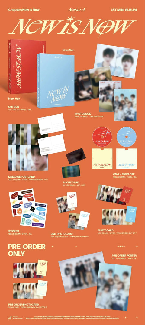 [SFKOREA] NouerA - 1st mini album [Chapter: New is Now]