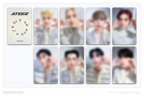 ATEEZ - 11th Mini Album [GOLDEN HOUR : Part.2] (POCA Ver.) (+MAKESTAR_LUCKY DRAW P.O.B)