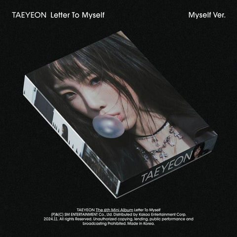 [SFKOREA] TAEYEON - 6th Mini Album [Letter To Myself] (Myself Ver.)