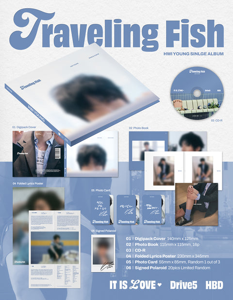 HWI YOUNG (SF9) - 1ST SINGLE ALBUM [Traveling Fish]