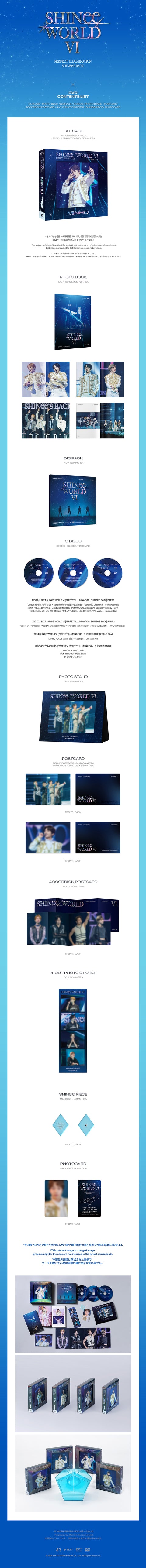 [PRE-ORDER] SHINee WORLD VI [PERFECT ILLUMINATION : SHINee'S BACK] (DVD_MINHO ver.)
