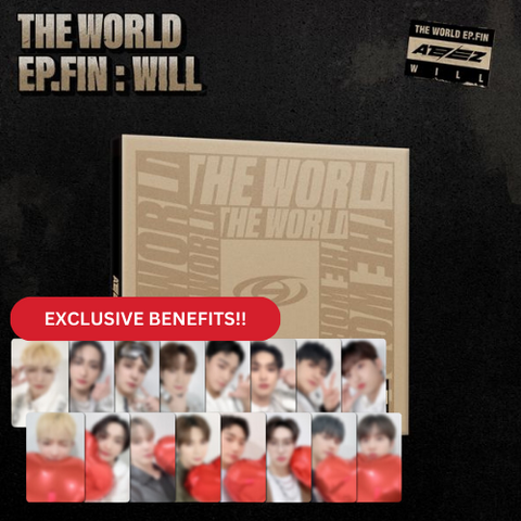 ATEEZ - 2ND ALBUM  [THE WORLD EP.FIN : WILL] (Digipak Ver.) (with Soundwave 3rd Lucky Draw Benefits)