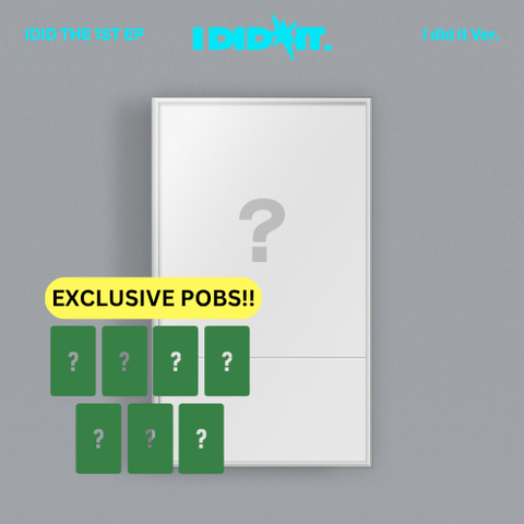 [PRE-ORDER] IDID - 1st mini album [I did it] (I did it. Ver.)(+ Applemusic P.O.B)