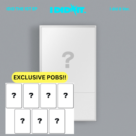 [PRE-ORDER] IDID - 1st mini album [I did it] (I did it. Ver.)(+ soundwave P.O.B)