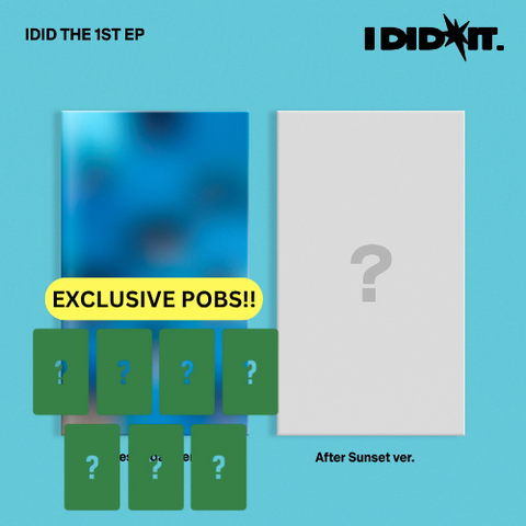 [PRE-ORDER] IDID - 1st mini album [I did it] (2 TYPES Random)(+ applemusic P.O.B)