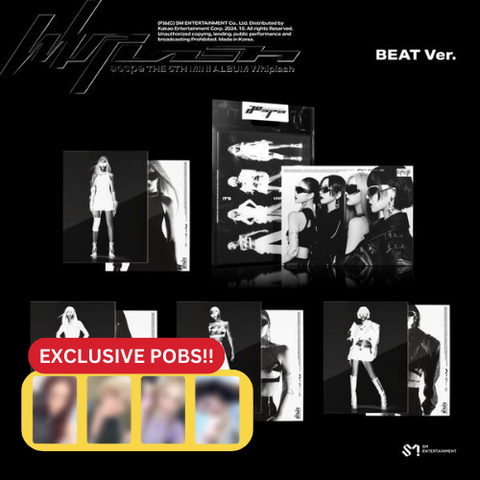 [PRE-ORDER] aespa - 5th Mini Album [Whiplash] (BEAT Ver.) (+applemusic P.O.B)